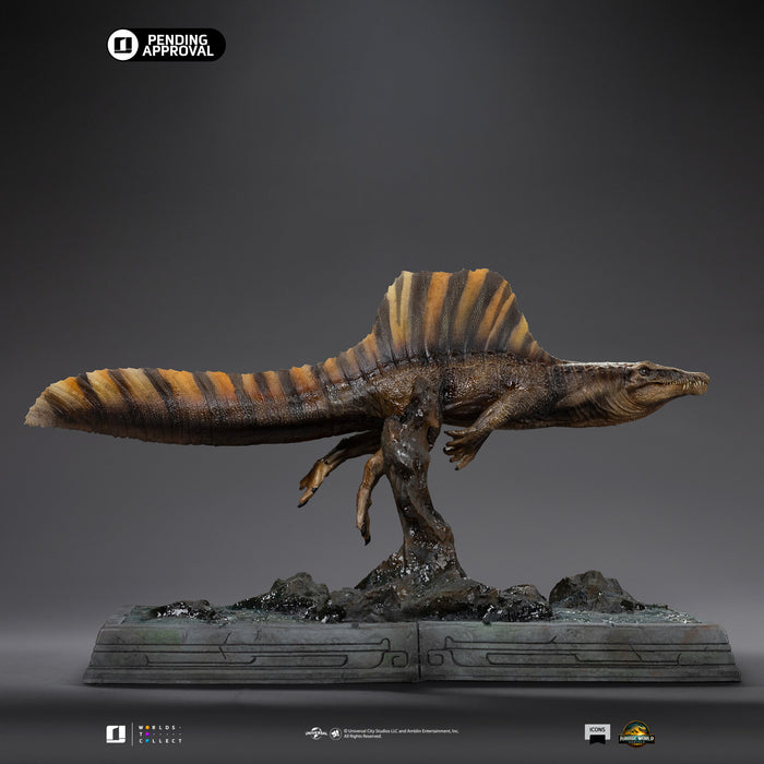 IRON Studios Icons: Jurassic World Rebirth - Spinosaurus Escala De Arte 1/10