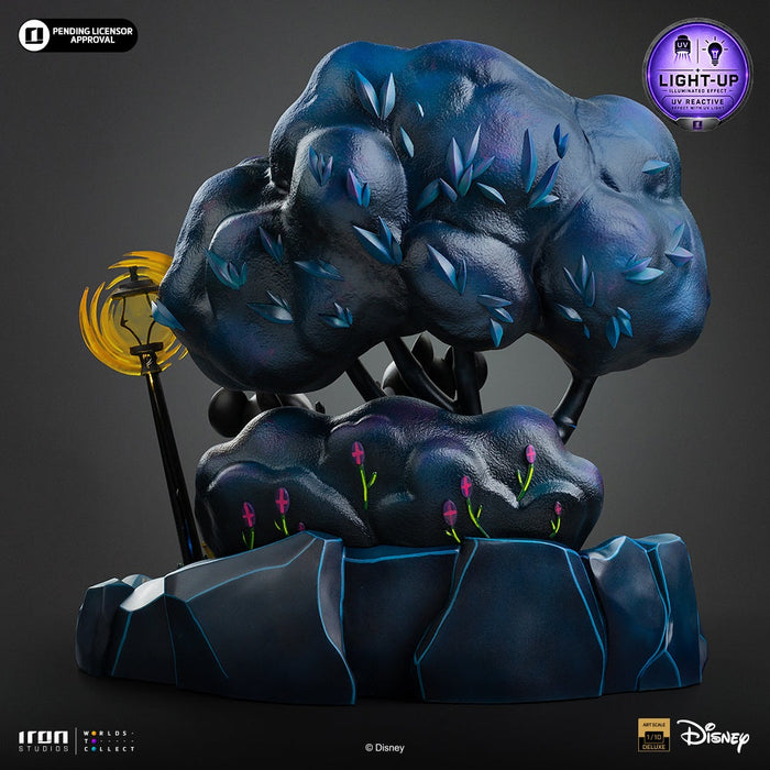 Iron Studios: Clasicos de Disney - Mickey, Minnie y Pluto en el parque Deluxe Escala de Arte 1/10