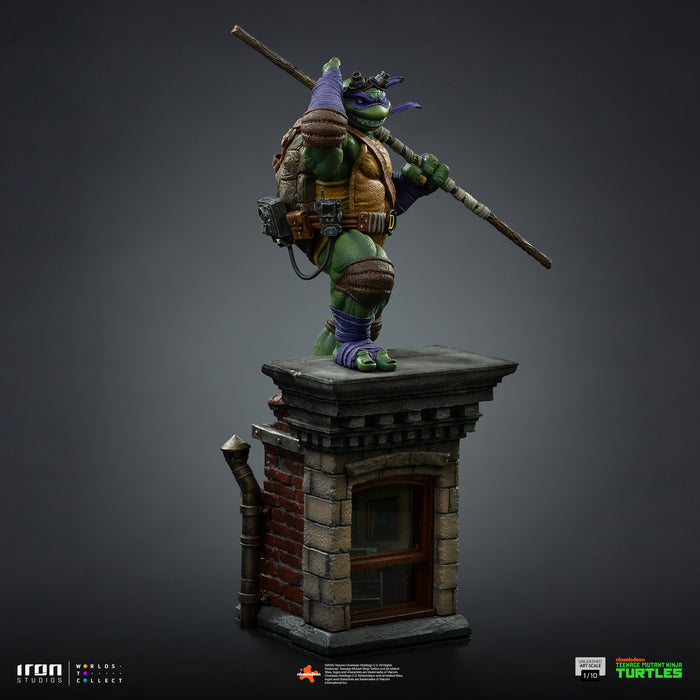 Iron Studios: TMNT Tortugas Ninja - Donatello Unleashed Escala de Arte 1/10