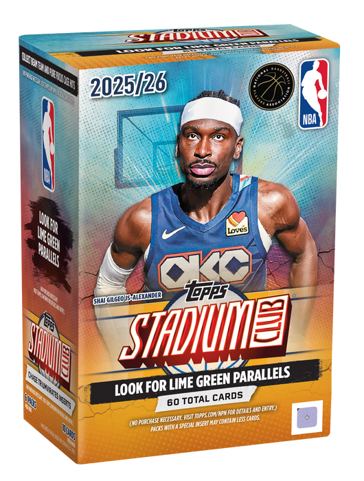 Topps: 2025 NBA Stadium Club basketball - Value Vox