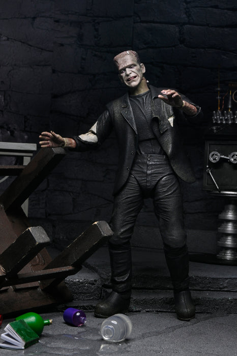 NECA Figura de Accion: La novia de Frankenstein - The Monster and His Mate 2 Pack 7 Pulgadas