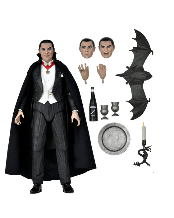 NECA Figura de Accion Ultimate: Universal Monsters - Dracula 7 Pulgadas