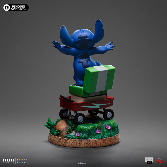 Iron Studios: Lilo y Stitch - Stitch Escala de Arte 1/10