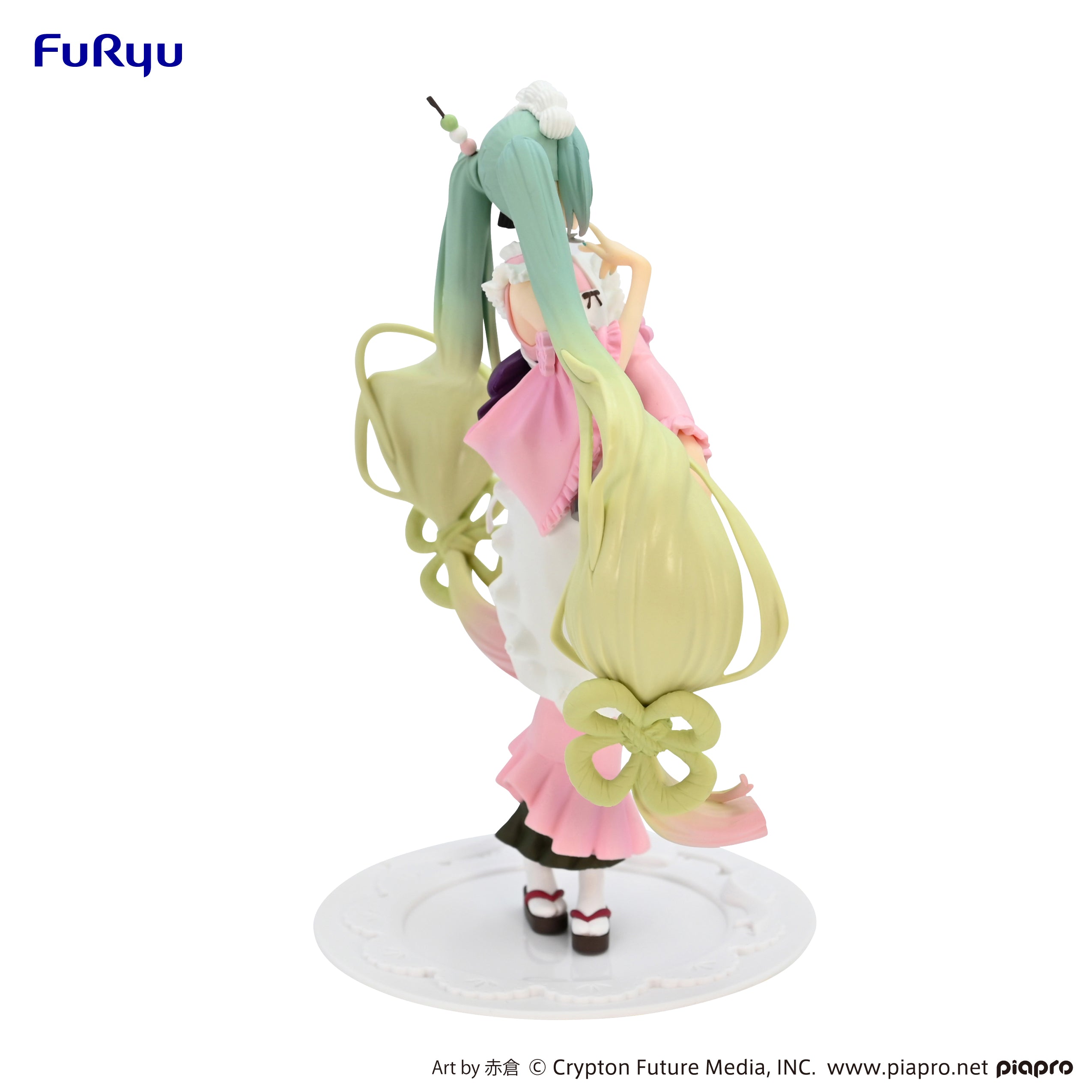 Furyu Figures Exceed Creative: Hatsune Miku - Matcha Green Tea Parfait Cherry Blossom