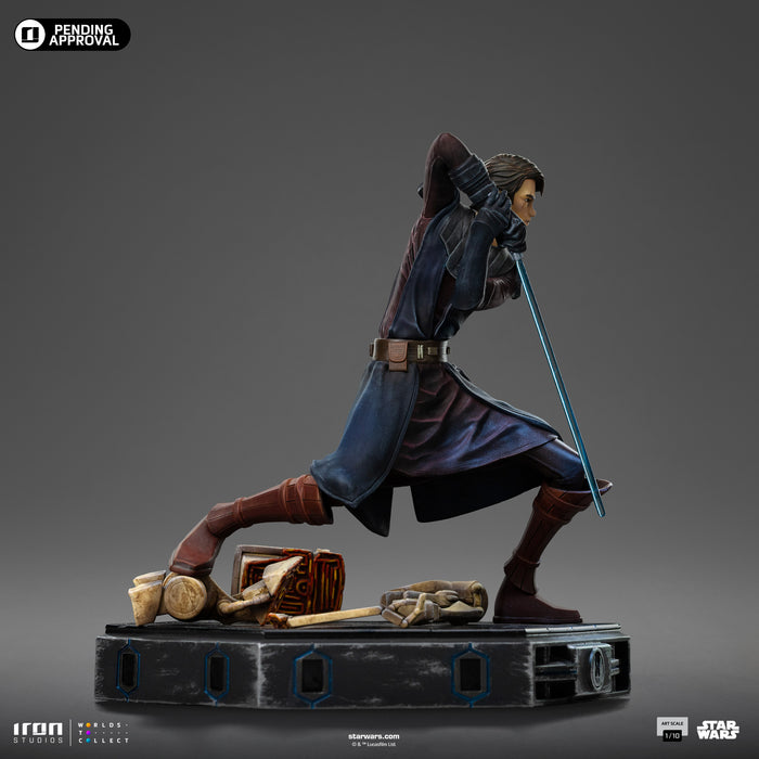 IRON Studios: Star Wars Clone Wars - Anakin Skywalker Escala De Arte 1/10