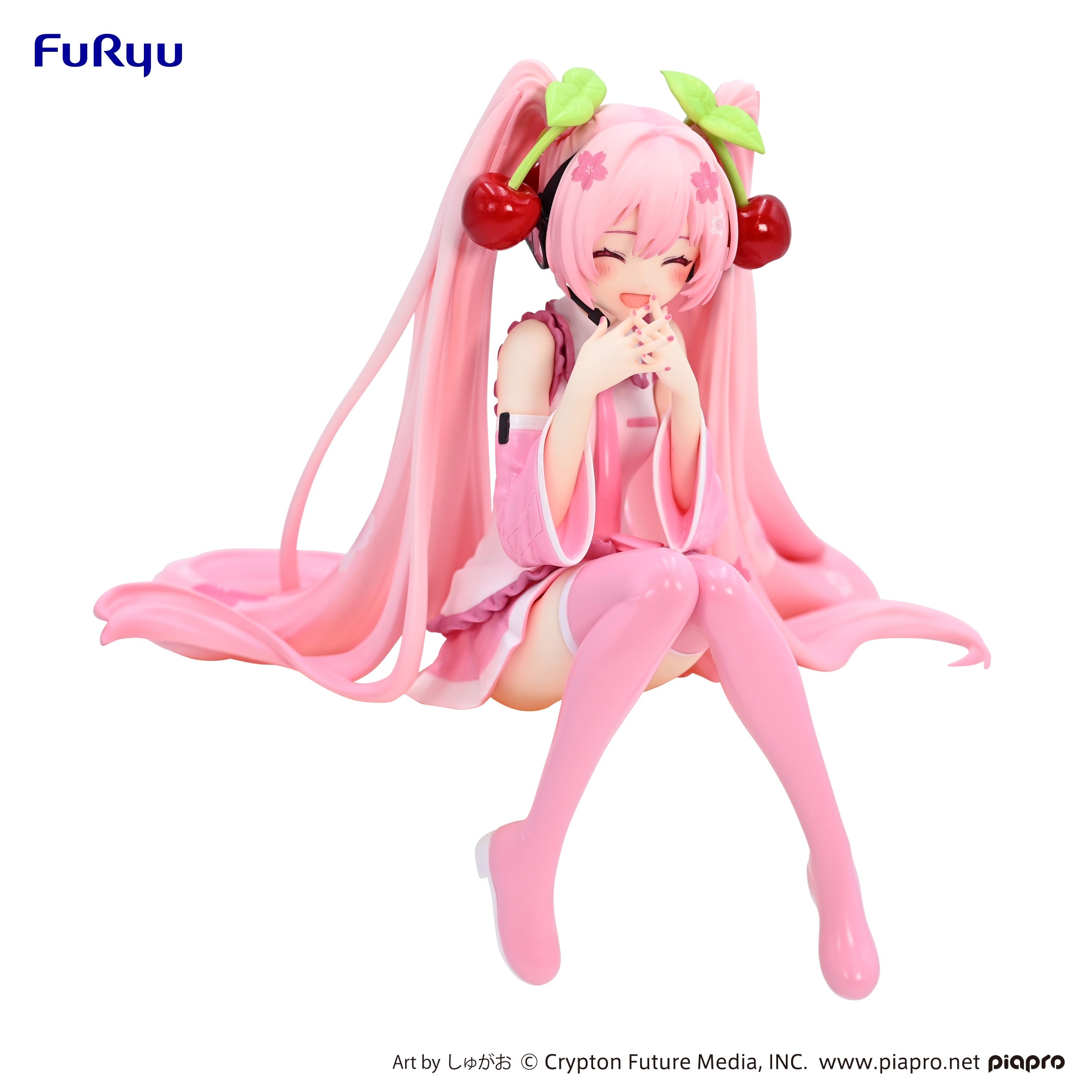 Furyu Figures Noodle Stopper: Hatsune Miku - Sakura Miku 2023 Smile