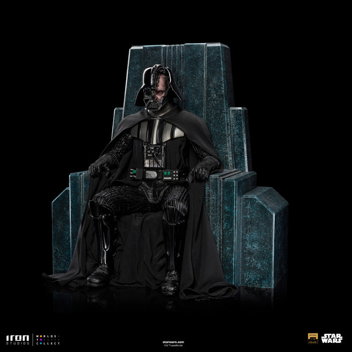 IRON Studios: Star Wars - Darth Vader en Trono Escala De Arte 1/10
