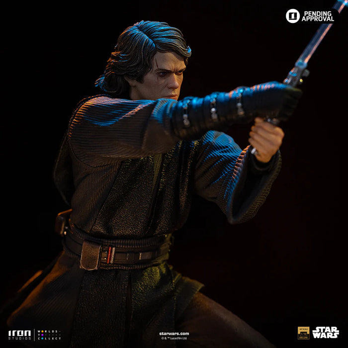 IRON Studios: Star Wars La venganza de los Sith - Anakin vs Obi Wan Escala de Arte 1/10