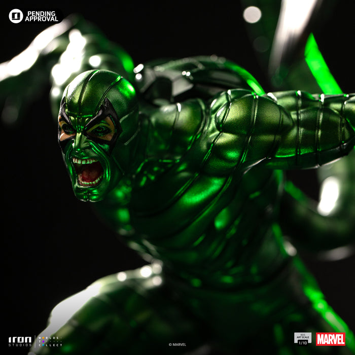 IRON Studios: Marvel Spider-Man vs Villains - Scorpion Diorama BDS Escala de Arte 1/10