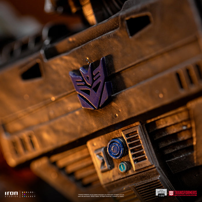 IRON Studios: Transformers - Megatron Demi Escala De Arte 1/20