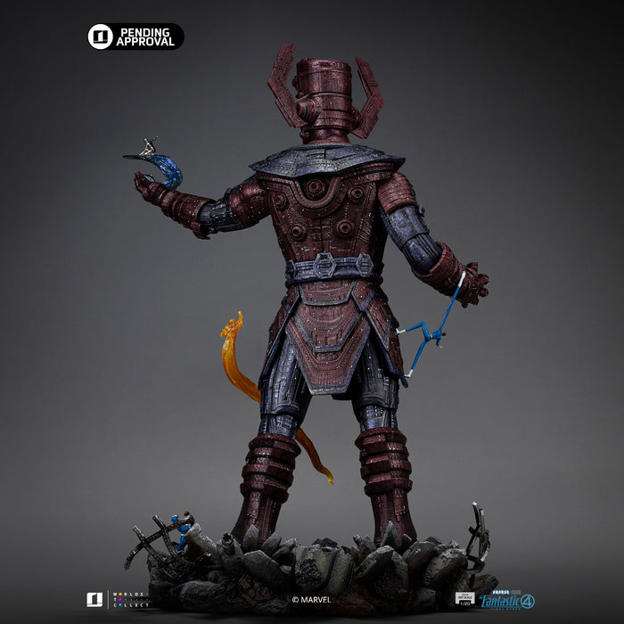 IRON Studios: Marvel Los 4 Fantasticos - Galactus Diorama Deluxe Demi Escala De Arte 1/20