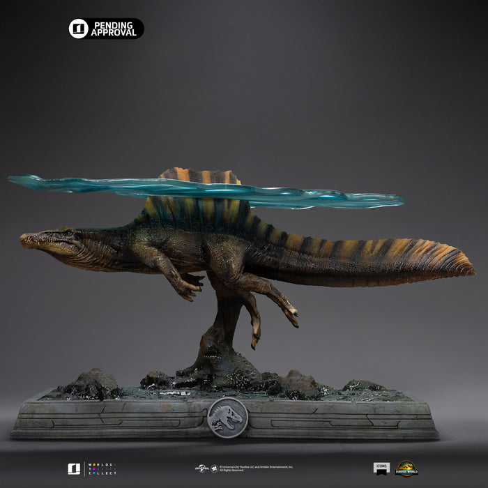 IRON Studios Icons: Jurassic World Rebirth - Spinosaurus Escala De Arte 1/10