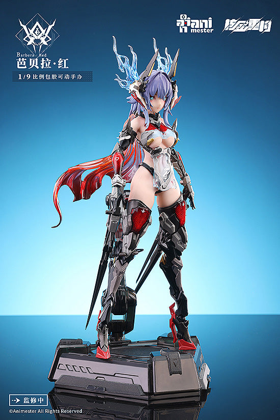 Animester Scale Figure: Original Character - Thunderbolt Barbera Red Escala 1/9