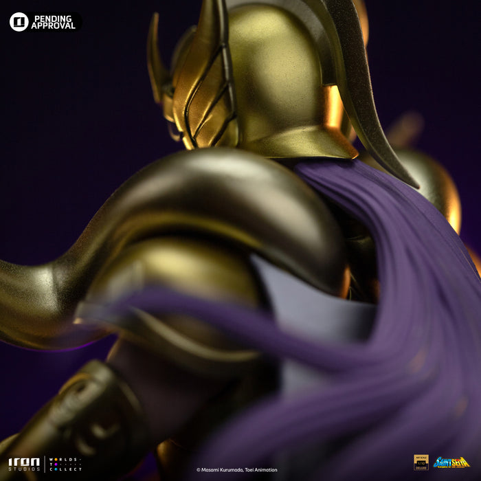 IRON Studios: Saint Seiya - Mu de Aries Deluxe Escala De Arte 1/10