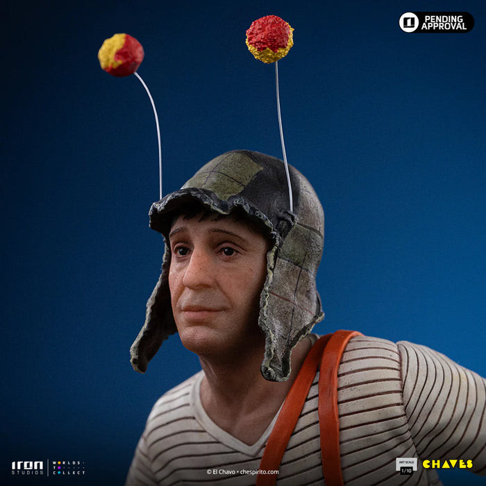 IRON Studios: El Chavo Del Ocho  - Chavo Vestido de Chapulin Escala de Arte 1/10