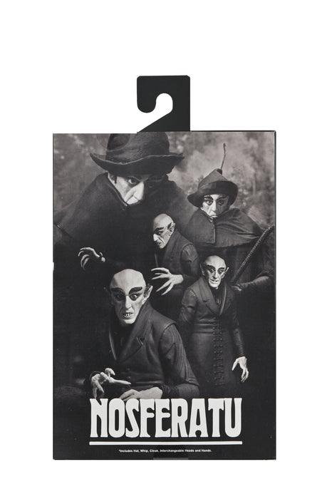 NECA Figura de Accion Ultimate: Nosferatu - Conde Orlok Blanco y Negro 7 pulgadas