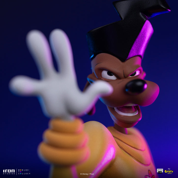IRON Studios: Disney Goofy La Pelicula - Powerline Escala de Arte 1/10