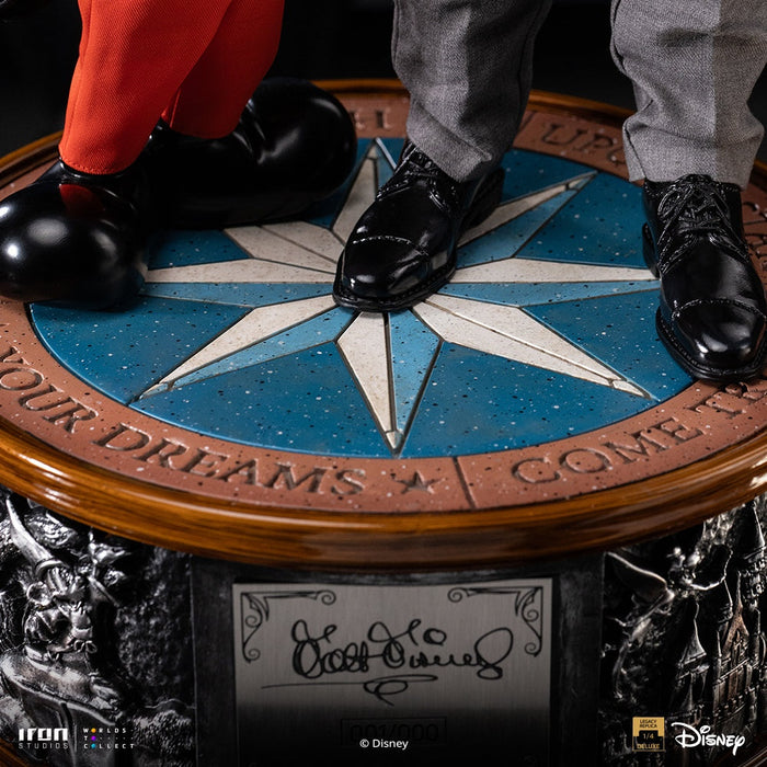 Iron Studios: Clasicos de Disney - Walt Disney y Mickey Mouse Legacy Replica 1/4