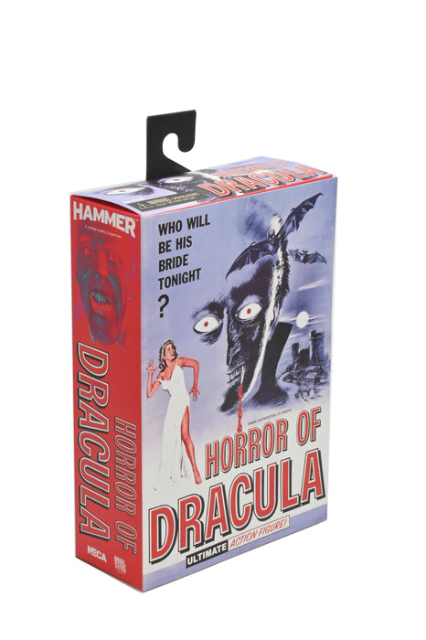NECA Figura de Accion Ultimate: Dracula 1958 Hammer Films - Conde Dracula 7 Pulgadas
