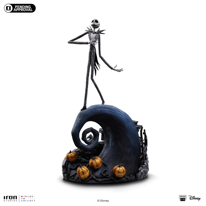 IRON Studios: Disney El Mundo De Jack - Jack Skellington Escala de Arte 1/10