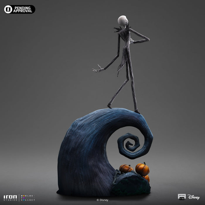 IRON Studios: Disney El Mundo De Jack - Jack Skellington Escala de Arte 1/10