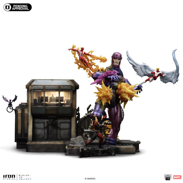 IRON Studios: Marvel X Men - Danger Room B Version Comic Demi Escala de Arte 1/20
