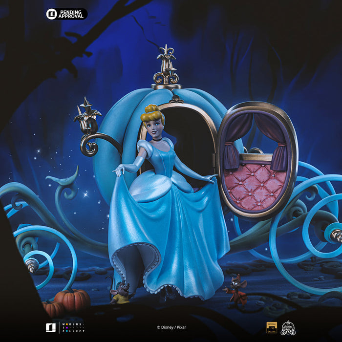 IRON Studios: Disney - Cenicienta Deluxe Escala De Arte 1/10