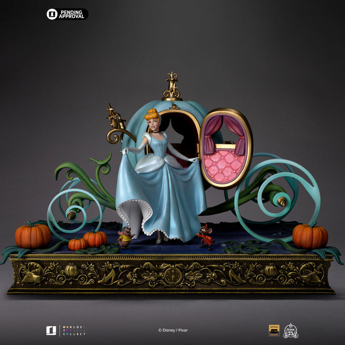 IRON Studios: Disney - Cenicienta Deluxe Escala De Arte 1/10