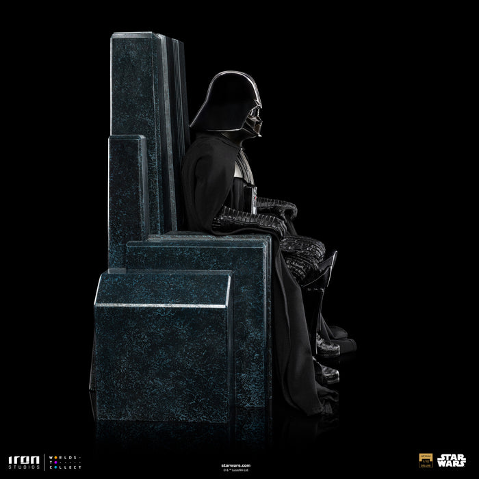 IRON Studios: Star Wars - Darth Vader en Trono Escala De Arte 1/10