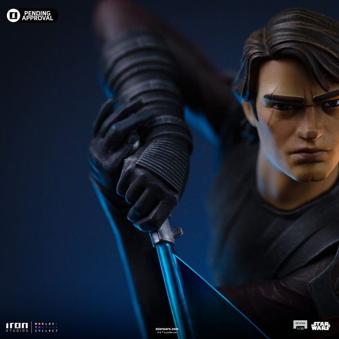 IRON Studios: Star Wars Clone Wars - Anakin Skywalker Escala De Arte 1/10