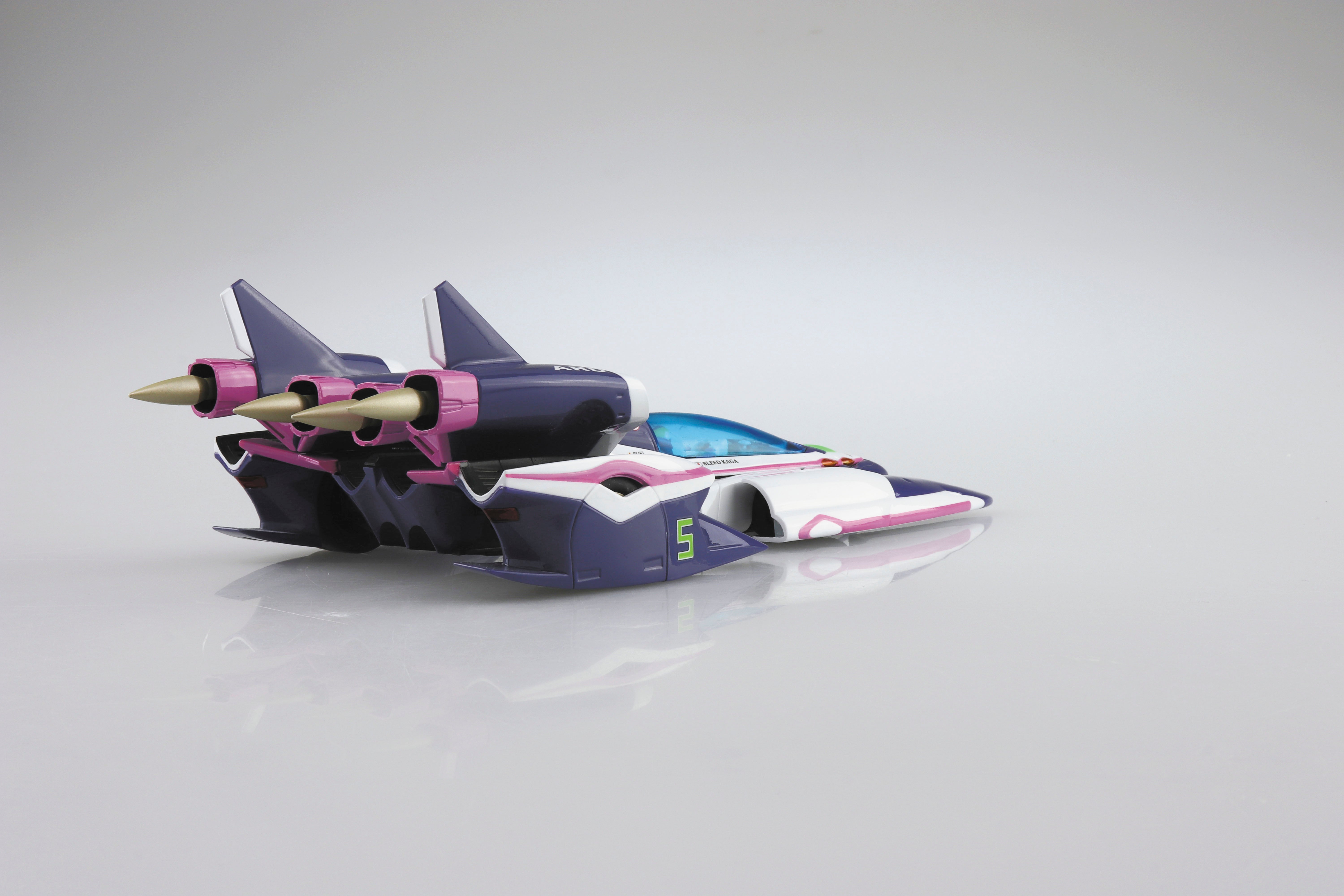 Aoshima Model Kits: Cyber Formula - Ogre An 21 Aeroboost Escala 1/24 Kit De Plastico