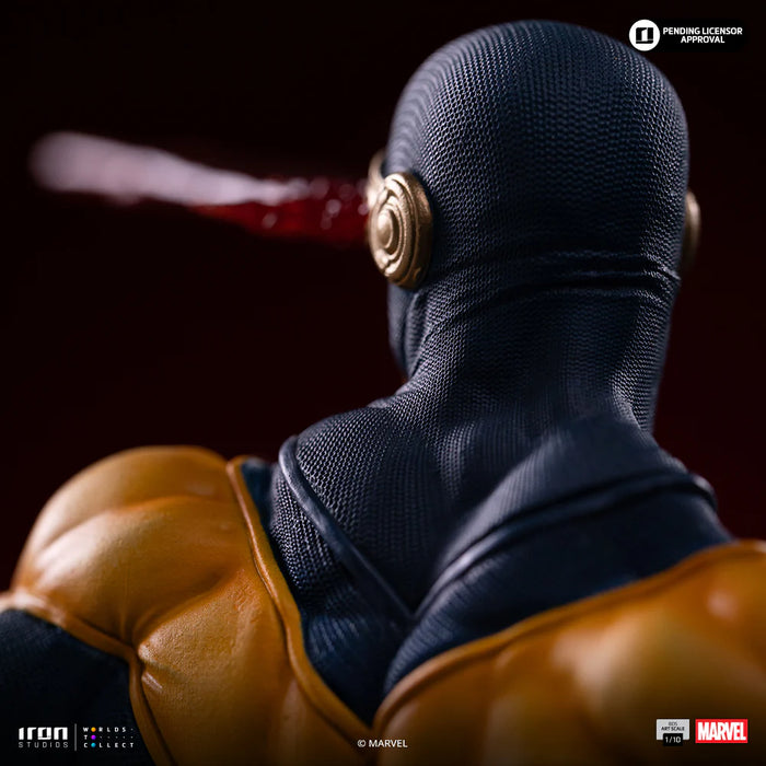 Iron Studios: Marvel X Men - Cyclops Guantelete del Infinito Diorama BDS Escala de Arte 1/10