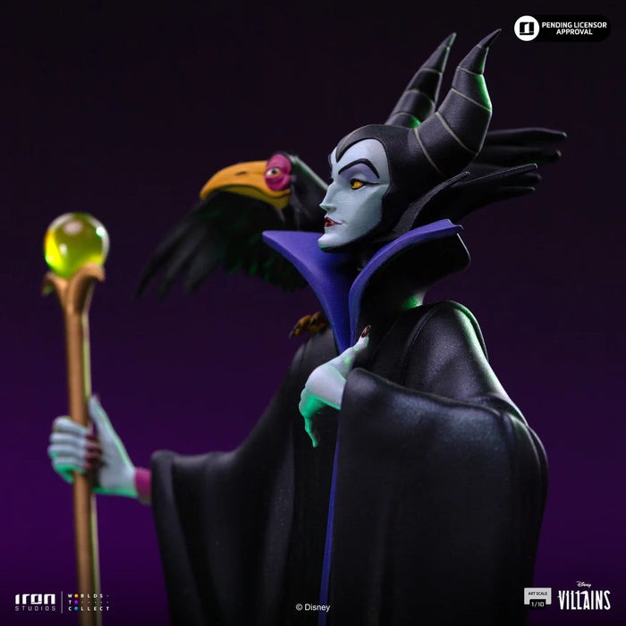 Iron Studios: Disney Villanos - Malefica Escala de Arte 1/10