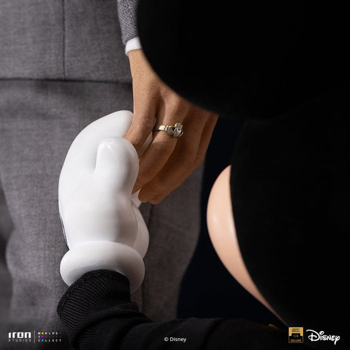 Iron Studios: Clasicos de Disney - Walt Disney y Mickey Mouse Legacy Replica 1/4