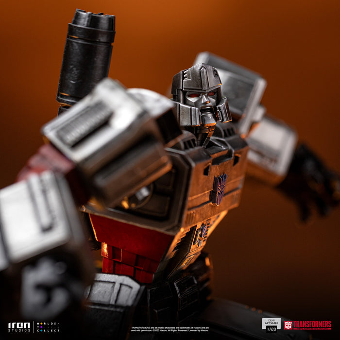 IRON Studios: Transformers - Megatron Demi Escala De Arte 1/20