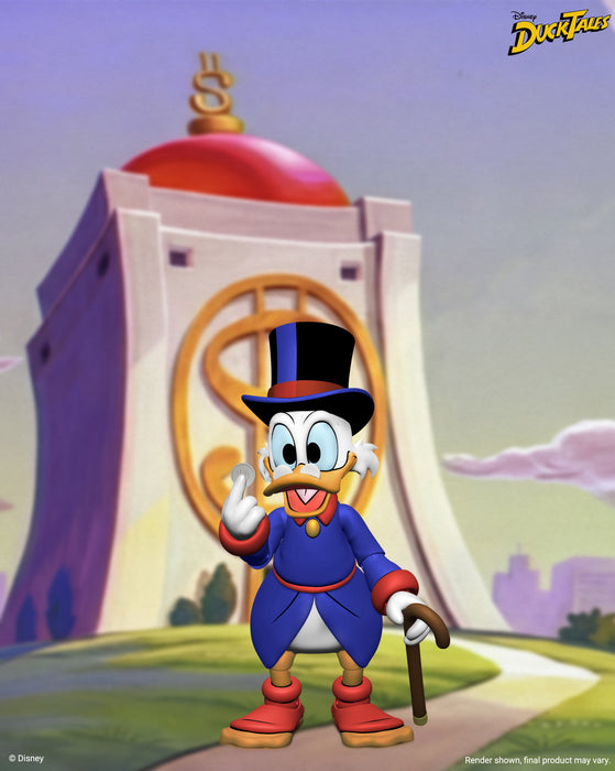 NECA Figura de Accion Ultimate: Disney Patoaventuras - Rico McPato 7 Pulgadas