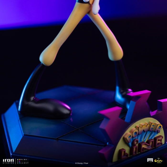 IRON Studios: Disney Goofy La Pelicula - Powerline Escala de Arte 1/10