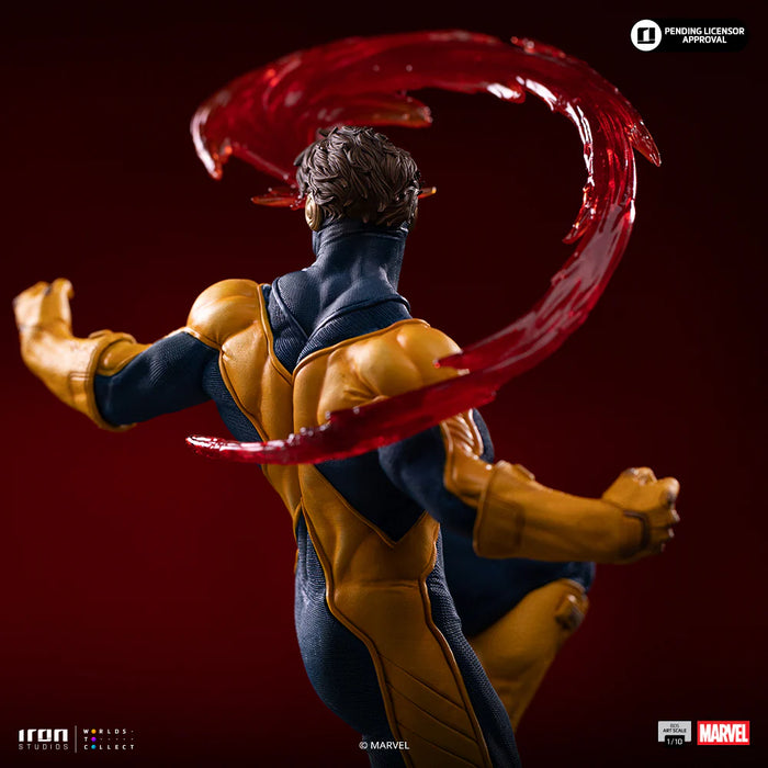 Iron Studios: Marvel X Men - Cyclops Guantelete del Infinito Diorama BDS Escala de Arte 1/10