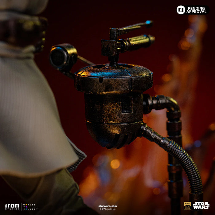 IRON Studios: Star Wars La venganza de los Sith - Anakin vs Obi Wan Escala de Arte 1/10