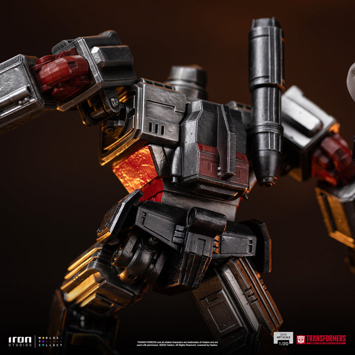 IRON Studios: Transformers - Megatron Demi Escala De Arte 1/20