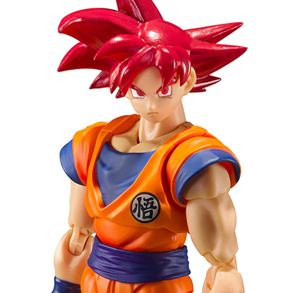 Bandai Tamashii Nations SH Figuarts: Dragon Ball Super - Son Goku Super Saiyajin Dios Saiyan God of Virtue Figura De Accion
