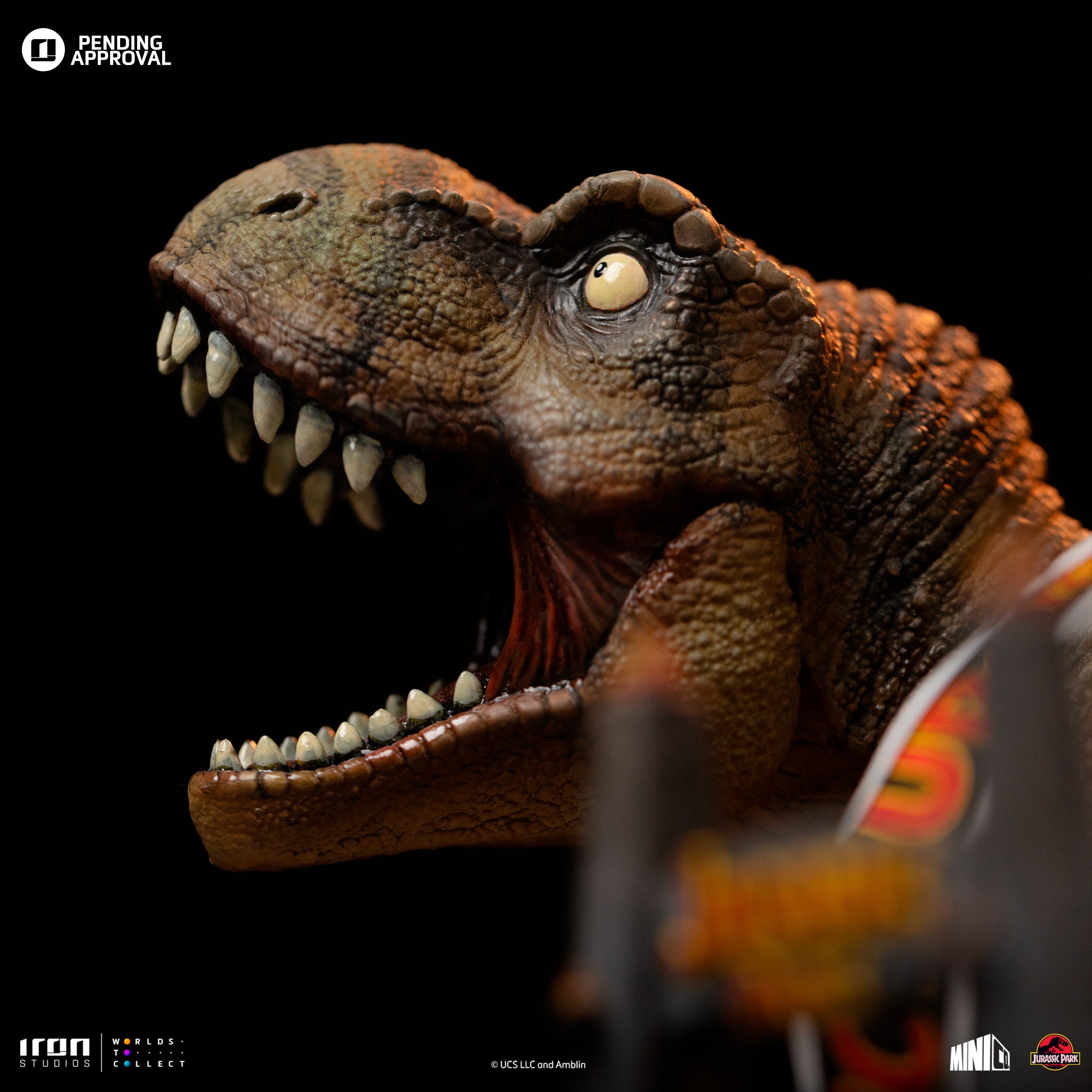 IRON Studios Minico: Jurassic Park - T Rex 30 Aniversario Deluxe