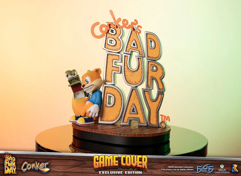 First 4 Figures: Conkers Bad Fur Day - Game Cover Exclusive Edition 17 Pulgadas