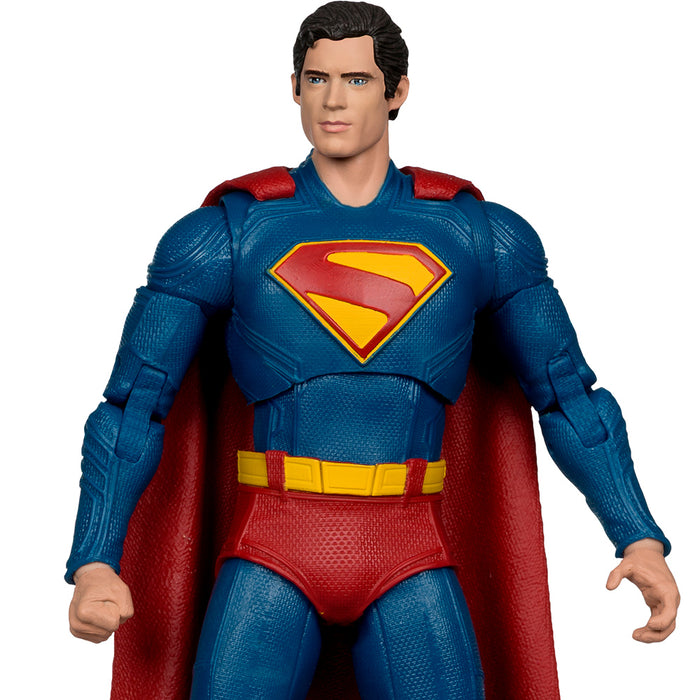 Mcfarlane Dc Multiverse: Superman 2025 Movie - Superman Blister Card 7 Pulgadas