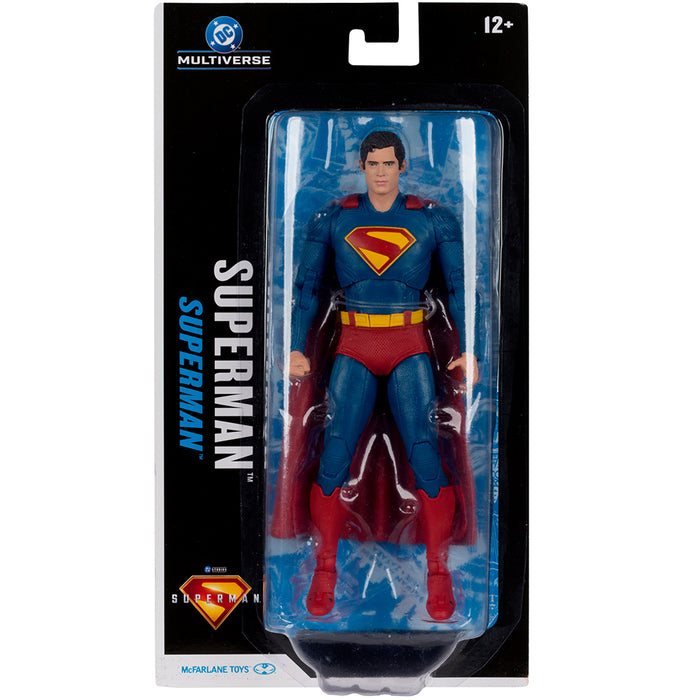 Mcfarlane Dc Multiverse: Superman 2025 Movie - Superman Blister Card 7 Pulgadas