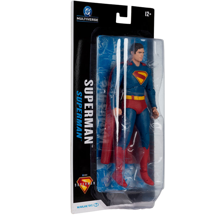 Mcfarlane Dc Multiverse: Superman 2025 Movie - Superman Blister Card 7 Pulgadas