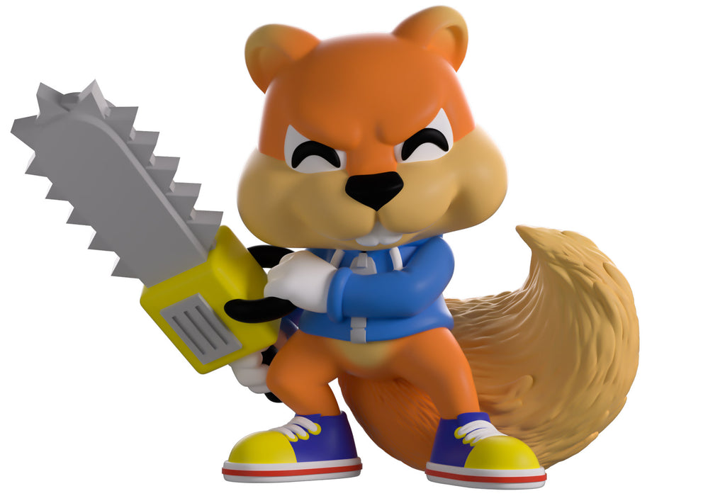 Youtooz Games: Conkers Bad Fur Day - Conker con motosierra