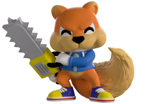 Youtooz Games: Conkers Bad Fur Day - Conker con motosierra