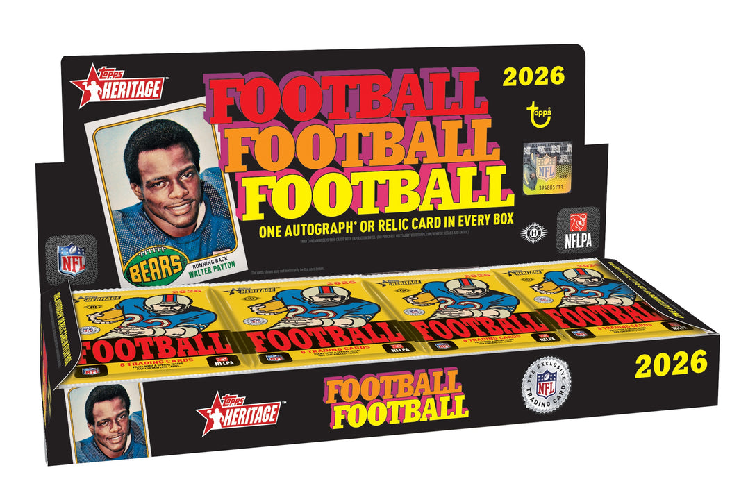 Topps: 2026 Topps Heritage NFL Football - Hobby Box