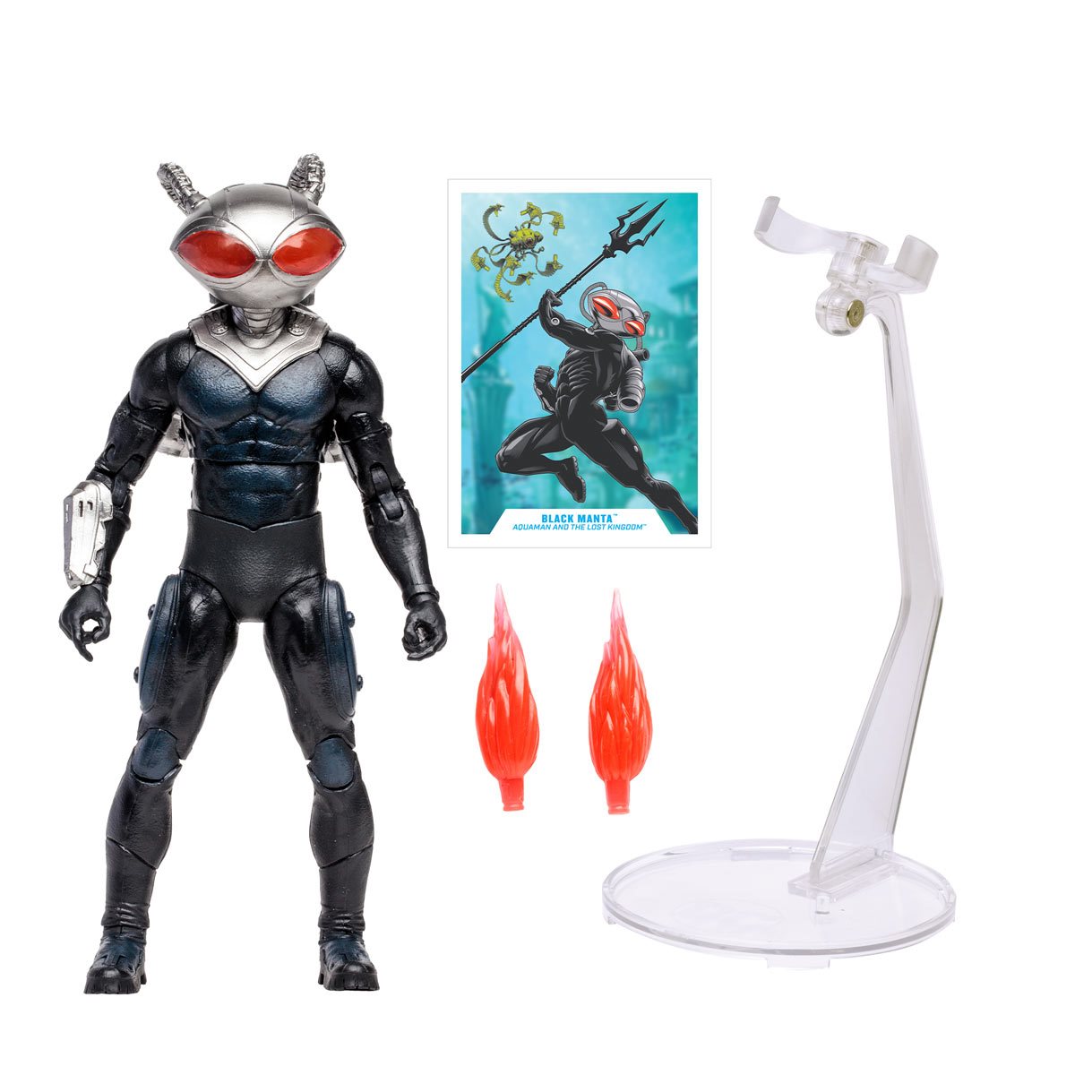 McFarlane Figura de Accion: DC Aquaman y El Reino Perdido - Black Manta 7 Pulgadas